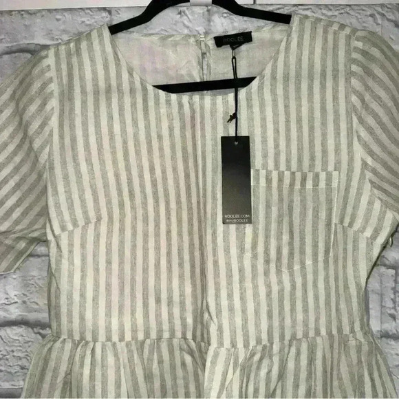 Roolee Stripe Dress Large - Picture 4 of 7